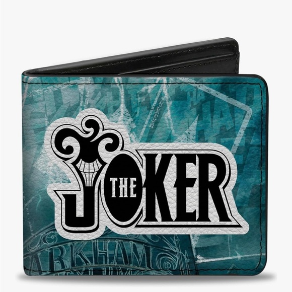 Buckle-Down Other - DC Comics Wallet, Bifold, The Joker Straight Jacket Pose